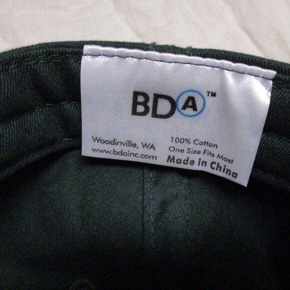 Lowes Embroidered 100% Cotton Strap Back Hat Green Men Size | One Size - Picture 6 of 7